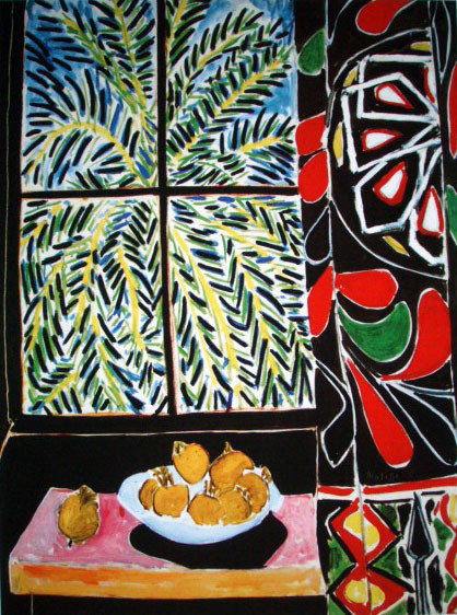 Matisse "The Egyptian Curtain ": Matisse "The Egyptian Curtain "Limited Edition Giclee on Paper W155