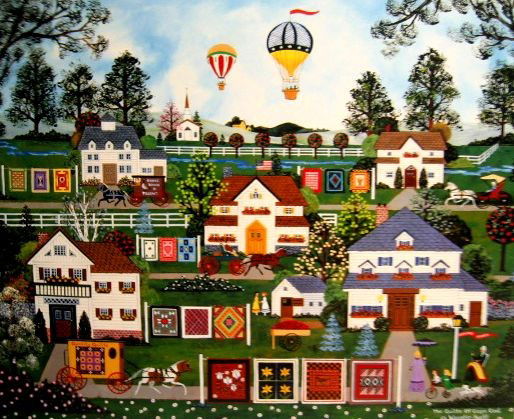 Jane Wooster Scott "The Quilts of Cape Cod": Jane Wooster Scott "The Quilts of Cape Cod"Offset Lithographs Signed and Numbered by the Artist 16" x 20".