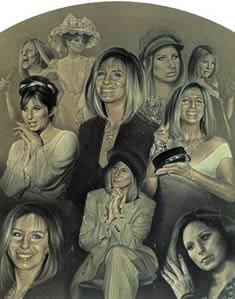 Stephen Doig Barbara Streisand - The Way We Were: By Stephen Doig artwork. Hand Signed Edition Of: 650 Medium: Lithograph WxH: 342mm x 469mm Format: Mounted