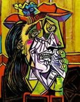 Pablo Picasso "Weeping Woman with Red Hat" Limit: Facsimile Signed and numbered.Weeping Woman w Red Hat . Interpretations Limited Edition Giclee on Paper Sizes (Paper): 20"x 13"