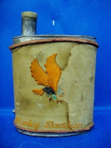ANTIQUE HARLEY DAVIDSON WISKEY BOTTLE: ANTIQUE HARLEY DAVIDSON WISKEY BOTTLE W150