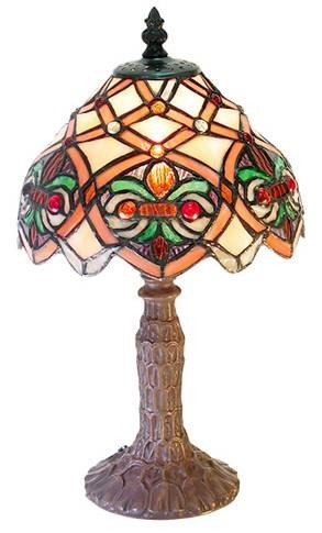 iffany 1 Light Arielle Tiffany Accent Lamp Bronze: Manufacturer: Warehouse of Tiffanys Lighting Part Number: 3148-SB33 Product Description: Arielle Accent Lighting Category: Table Lamp Finish: Bronze Switch: in-line Dimensions: 15" Height x 7" Width B