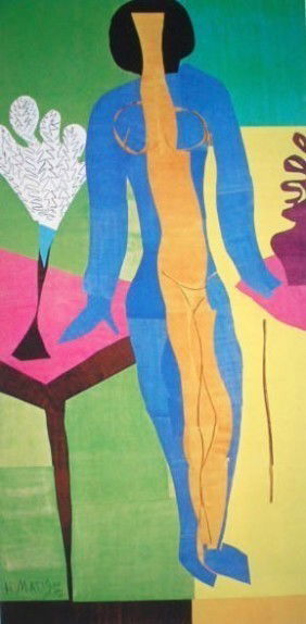 Matisse "Zulma" Limited Edition Giclee on Paper w/: Unframed Matisse "Zulma" Limited Edition Giclee on Paper w/COA. Size: 23" by 15" Condition.