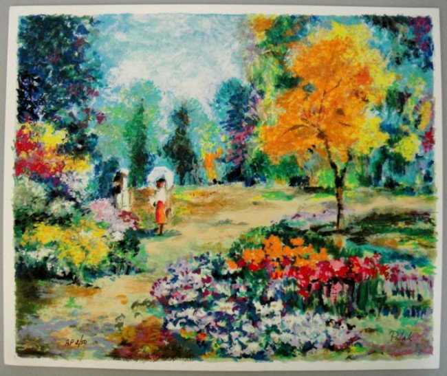 Dimitri Polak "Sunny Afternoon" Serigraph Hand Sig: Size:12" x 14" Edition Size: **/450 Medium: Serigraph on Paper Details: Hand Signed and Numbered