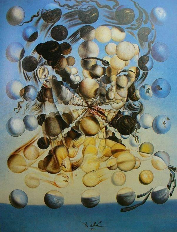 Salvador Dali "Galatea of the Spheres" Lithograph Signe: Salvador Dali "Galatea of the Spheres" Lithograph. Plate Signed comes with a certificate of authenticity from a gallery located in France.