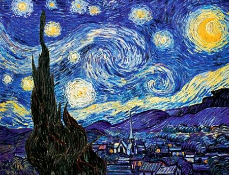 Vincent Van Gogh "Starry Night" LE Giclee on Pape: The Starry Night by Vincent van Gogh. Edition size.Open . size 12 x 14.Comes with a certificate of authenticity.