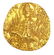 69H: Ancient 375AD Kushan Mayores Domos 22KT Gold Coin