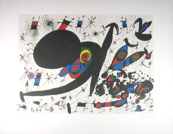 JOAN MIRO Homage To Joan Pratt Print, Limited Edi: JOAN MIRO: Homage To Joan Pratt Print . Asset Type: Print - Limited Edition Number of 500 (This is not an Original Painting.) Artist: Joan Miro Description: JOAN MIRO: Homage To Joan Pratt Print Print