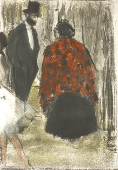 Edgar DEGAS '"La famille cardinal": Edgar DEGAS '"La famille cardinal". Artist: Edgar DEGAS ' Title: La famille cardinal" Medium: Lithograph Edition: 350 Paper Size: 9 X 12 IN.Comes with a certificate of authenticity. Comes unframed. YE