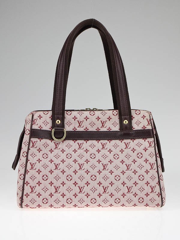Louis Vuitton Cherry Mini Lin Monogram Canvas Jose: Louis Vuitton Cherry Mini Lin Monogram Canvas Josephine PM Bag.