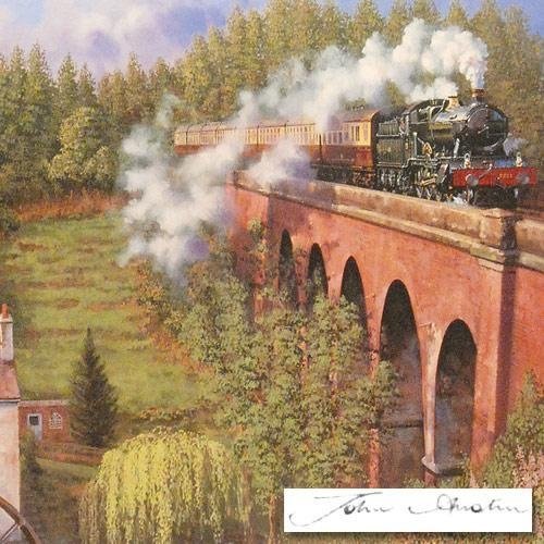 John Austin "Daniel's Mill".: "Daniel's Mill" - Limited Edition Lithograph by John Austin. Edition Of: 600 WxH 26 X 26 IN.Hand Signed with Certificate.