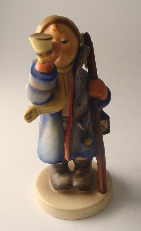 M.J. Hummel Goebel #15/0 Hear Ye, Hear Ye Figurine: M.J. Hummel Goebel #15/0 Hear Ye, Hear Ye Figurine TMK-5 No Box Crazing Base, 5" Tall.