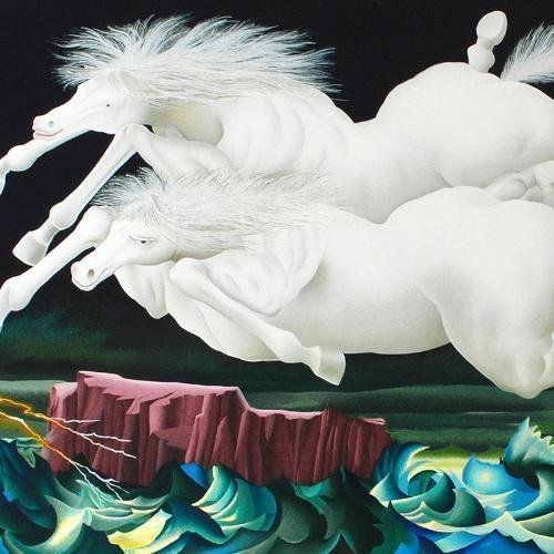 Jose Carlos Ramos "Arriving Together" Ltd Ed Seri: Jose Carlos Ramos "Arriving Together" Ltd Ed Serigraph Numbered HandSigned w/COA. Includes Certificate of Authenticity.rn Measures approx. 36" x 23" (with border), 32" x 18" (image).