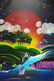 Peter Max "Without Borders" Original acrylic on Canvas