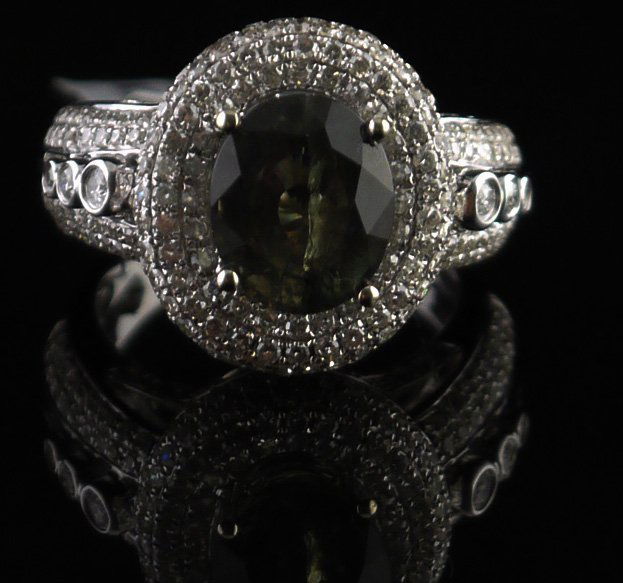 3.54 ct Natural Alexandrite Ring: Please review the attached gemologist report for further relevant Information w22665