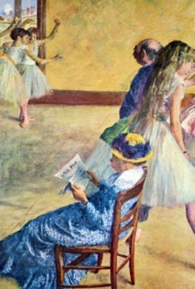 102A Edgar Degas During the Dance LessonsGiclee: Edgar Degas During the Dance LessonsGiclee Giclee on Paper size 14 x 11 in with COA w201