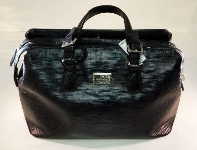 Giorgio Armani " Black Barrel ": Giorgio Armani " Black Barrel " Made in Italy w1557