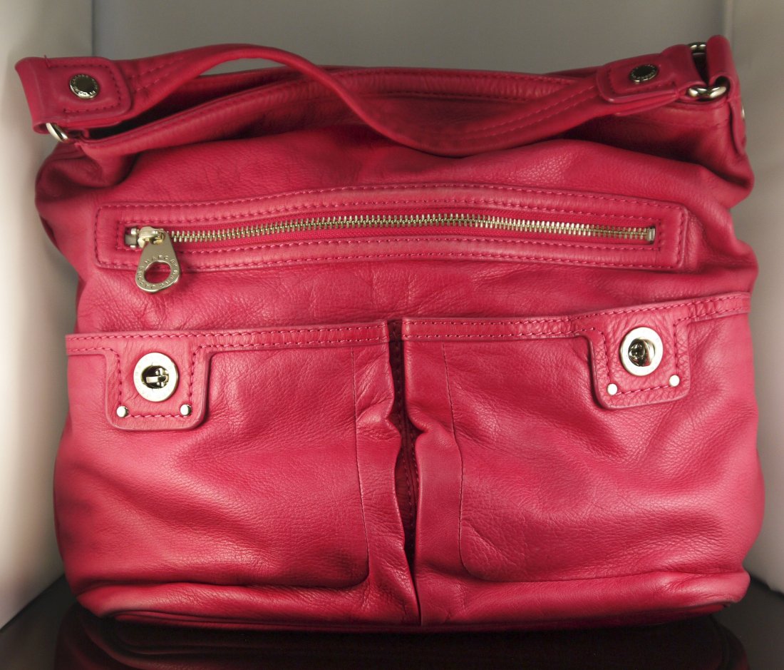 MARC JACOBS Purse: MARC JACOBS Pink Purse 100% Authentic W150