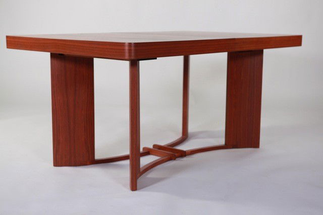 Gilbert Rohde - Extension Dining Table: Designer: Gilbert Rohde Item: Extension Dining Table Mfg.: Herman Miller Description: Lacquered Wood Unit: 3 Dim. Exactly: (L x W x H"): 38" x 60" x 29"h Circa: 1936