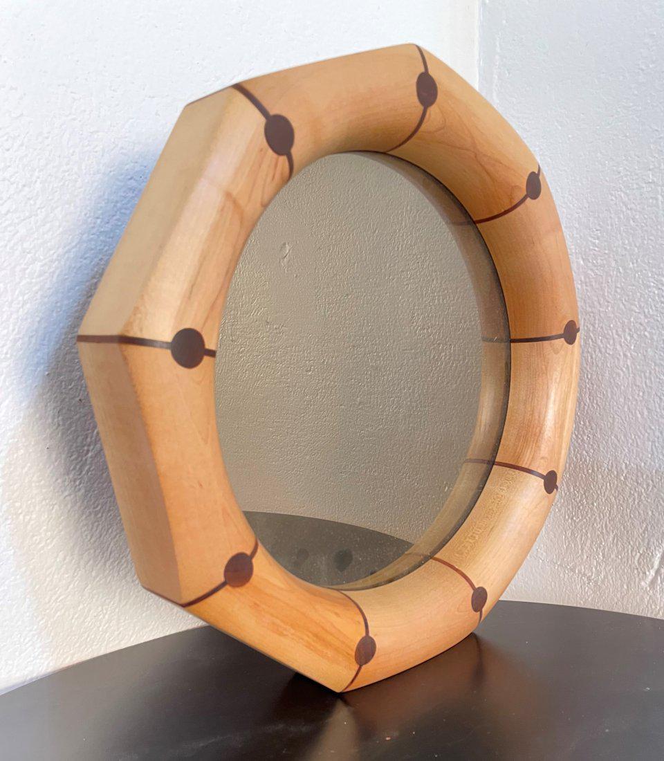 Custom Made Inlaid Wood Mirror (1 of 4)