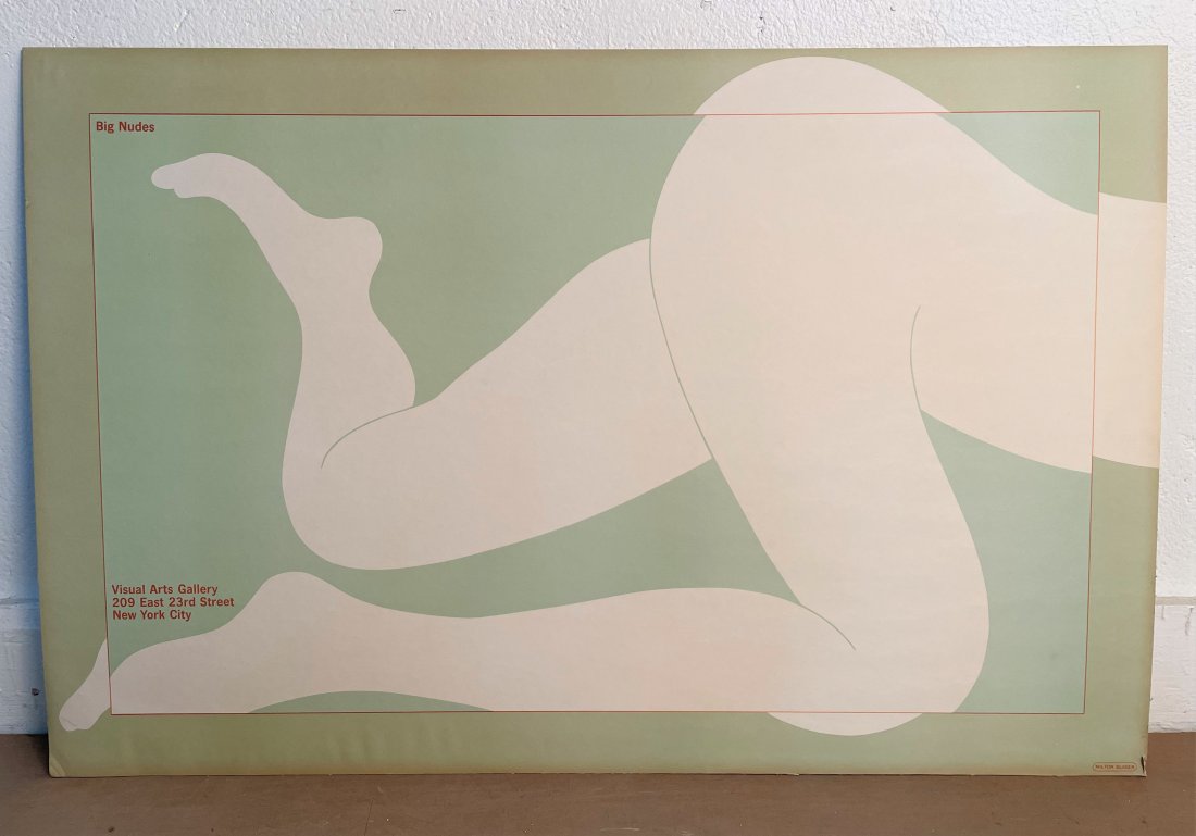 Big Nudes Poster by Milton Glaser (1 of 4)
