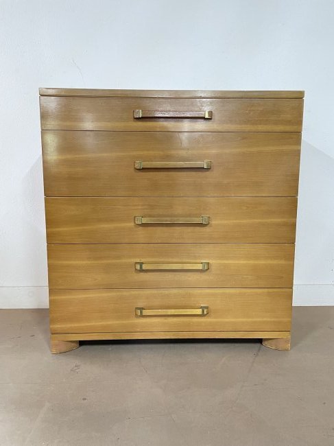 John Widdicomb High Chest Labeled (1 of 5)