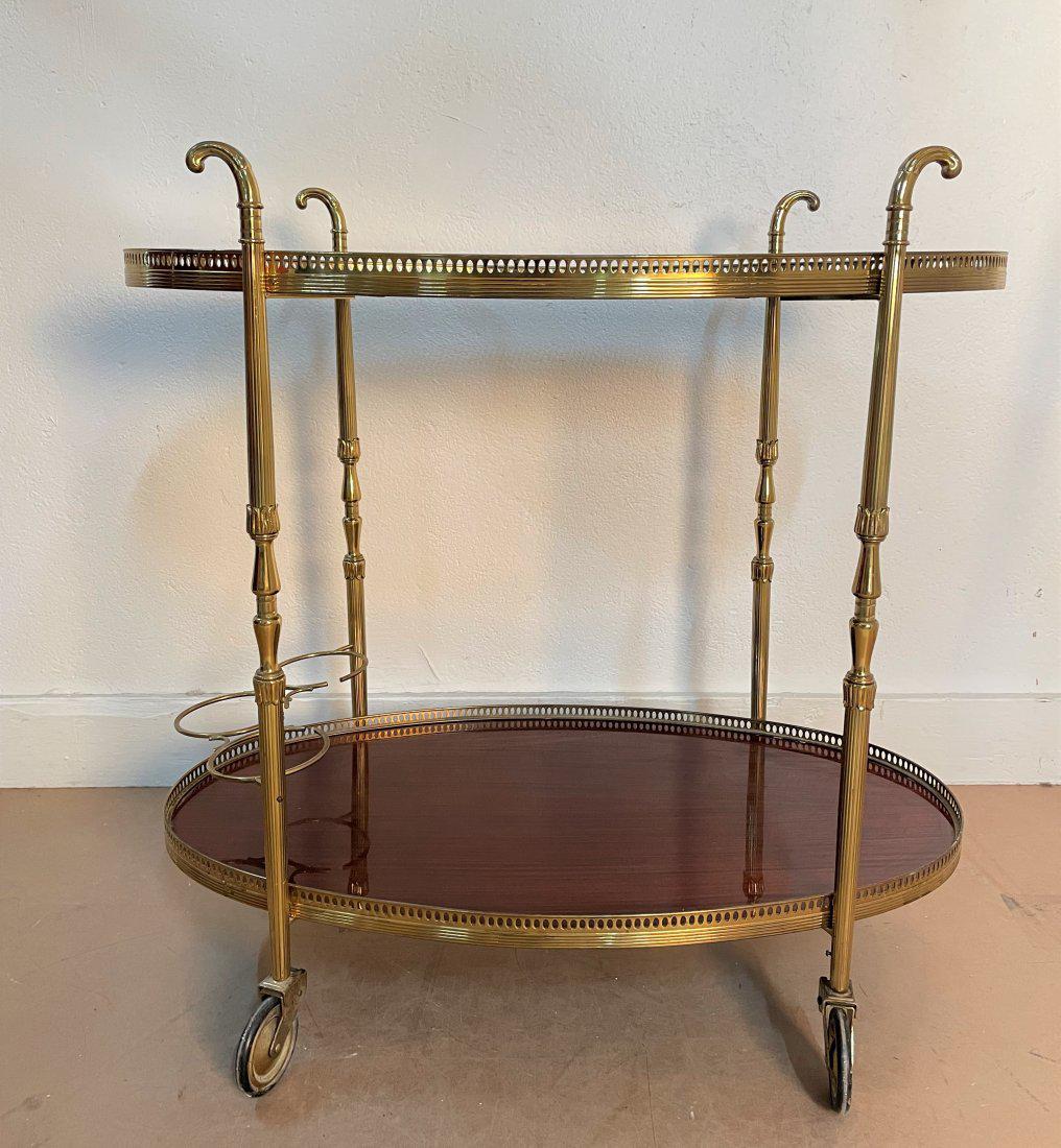 Italian Style Two-Tier Bar Cart (1 of 4)