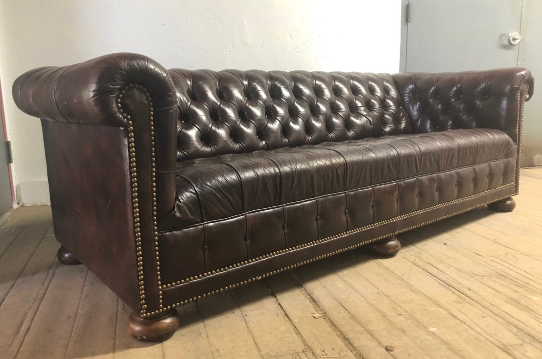 Vintage Leather Chesterfield Sofa (1 of 6)