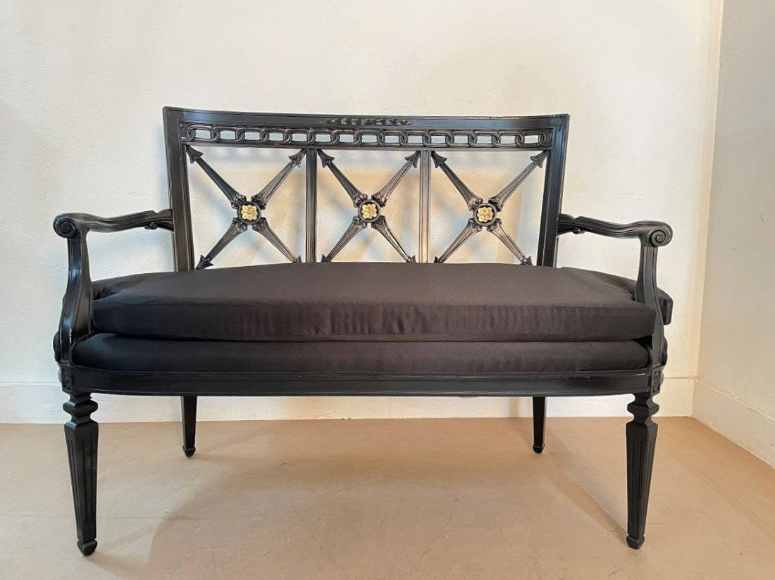 1950s Painted Loveseat Auction