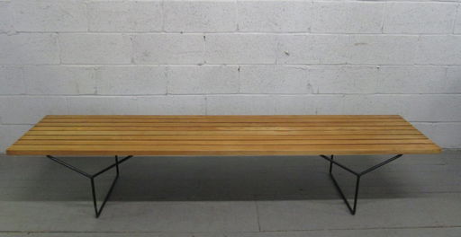 128 Harry Bertoia Bench For Knoll Labeled Sep 23 2012 Mod