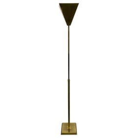 Adjustable Brass Floor Lamp Mid Century Modern