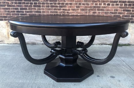 Lorin Marsh Large Ebonized Center Table (1 of 1)
