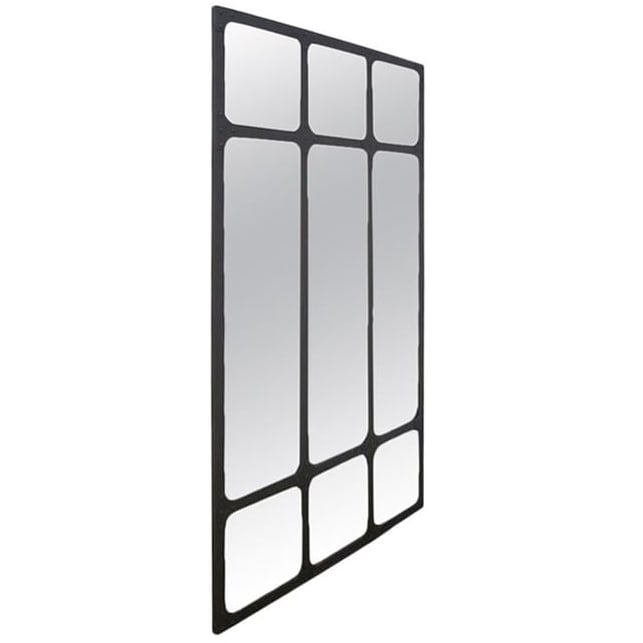 Large Industrial Wrought Iron Mirror (1 of 1)