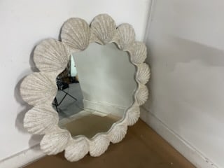 Modern Shell Mirror