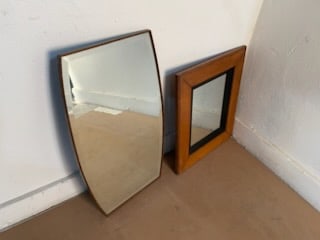 Two Mirrors - Oak & Walnut