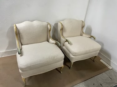 French Style Lounge Chairs