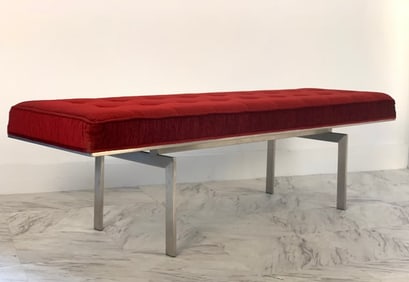 Tufted Bench Style of Poul Kjaerholm