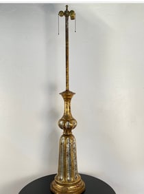 Tall Giltwood Lamp