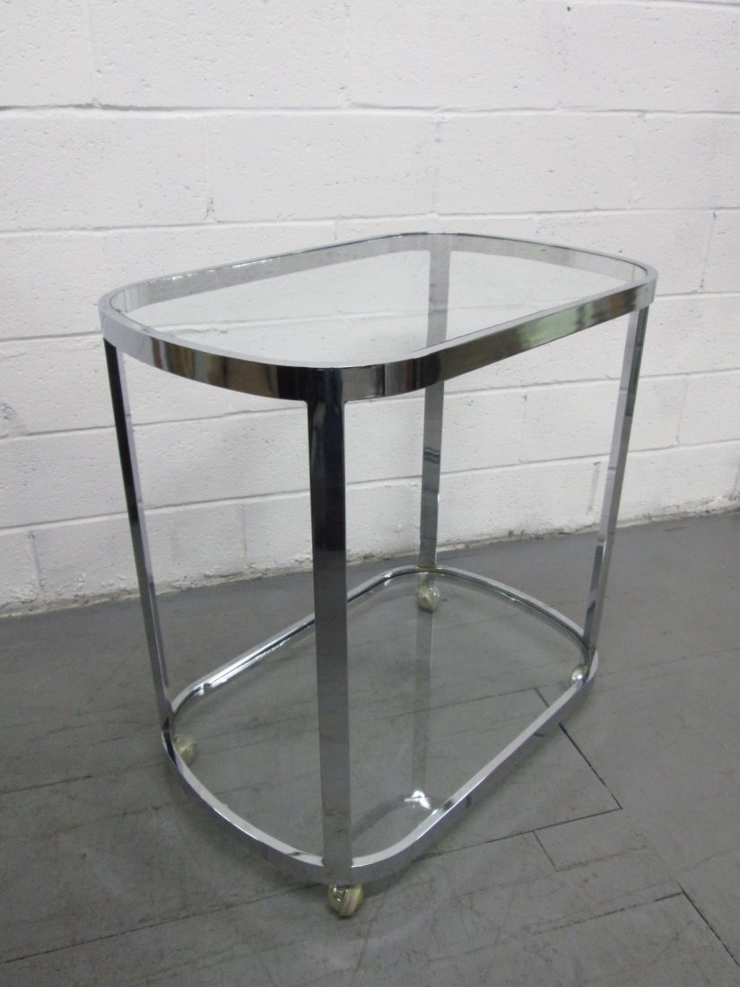 Chrome Bar Cart (1 of 2)