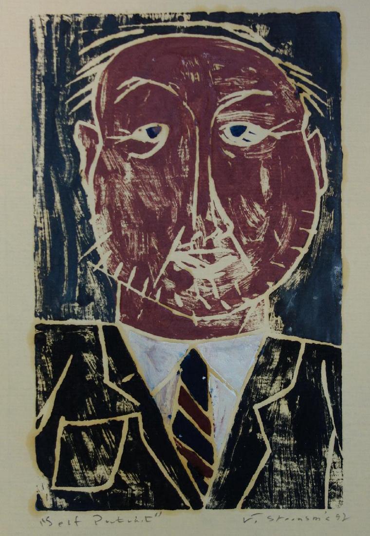 Jay Steensma (WA, 1941-1994) Self Portrait (1 of 2)
