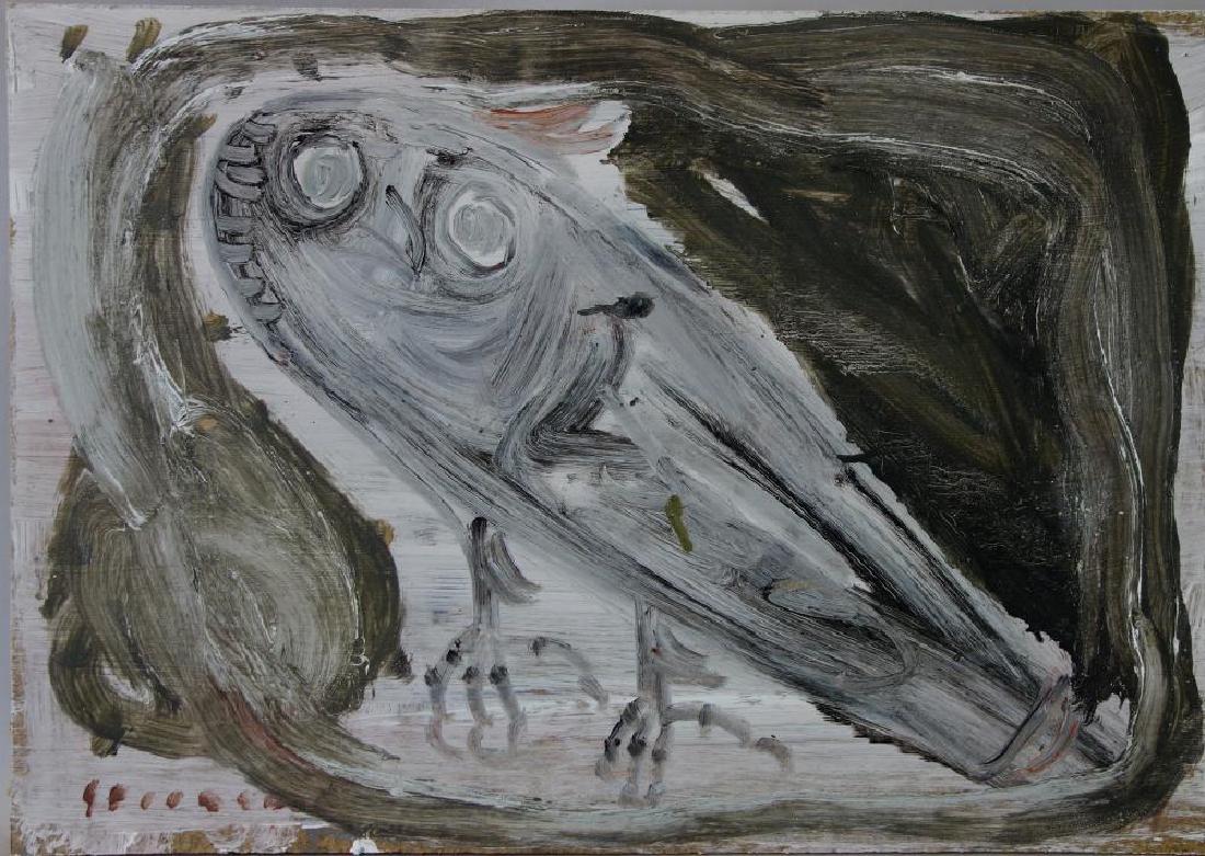 Jay Steensma (WA, 1941-1994) Wise Owl (1 of 2)