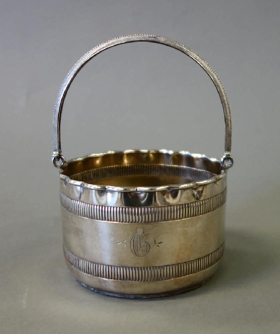 Sterling Silver Basket by Wood & Hughes (1 of 1)
