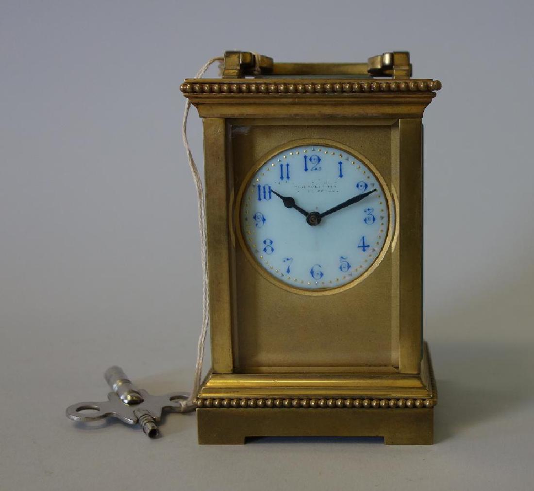 French Bronze Carriage Clock (1 of 2)