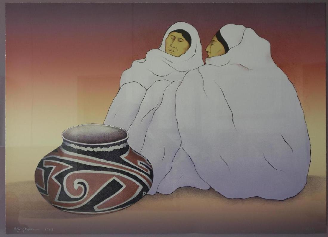 R C Gorman (1932-2005) Taos Traders, 1989 (1 of 4)