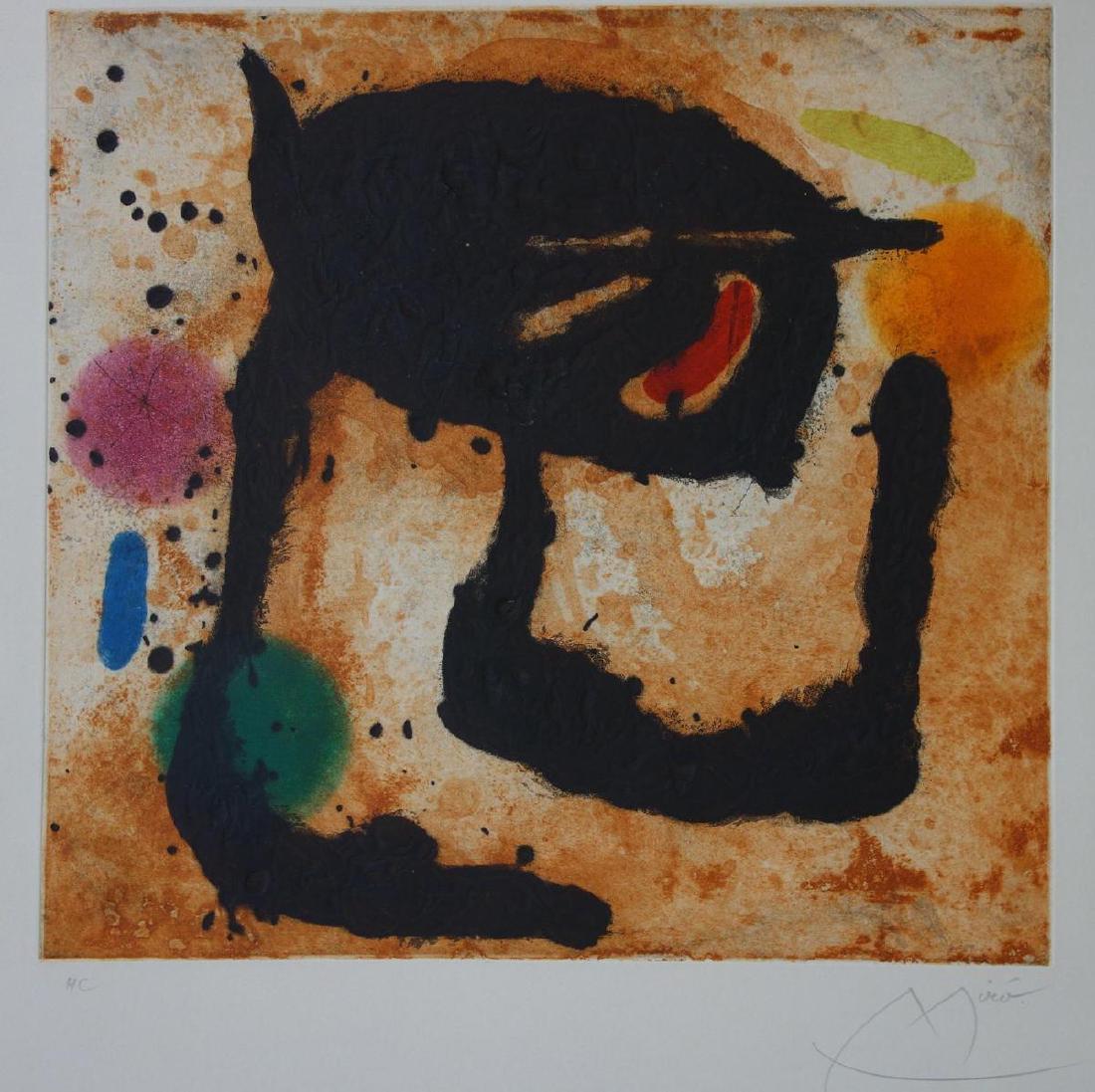 Joan Miro (1893-1983) Le Dandy, 1969 (1 of 4)