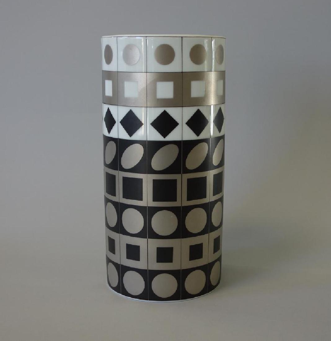 Victor Vasarely (1906-1997) Geometric Vase (1 of 3)