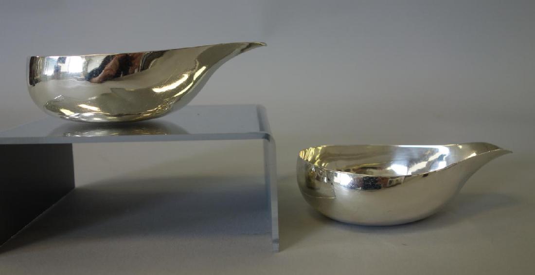 George II & III Sterling Silver Pap Boats, London (1 of 1)