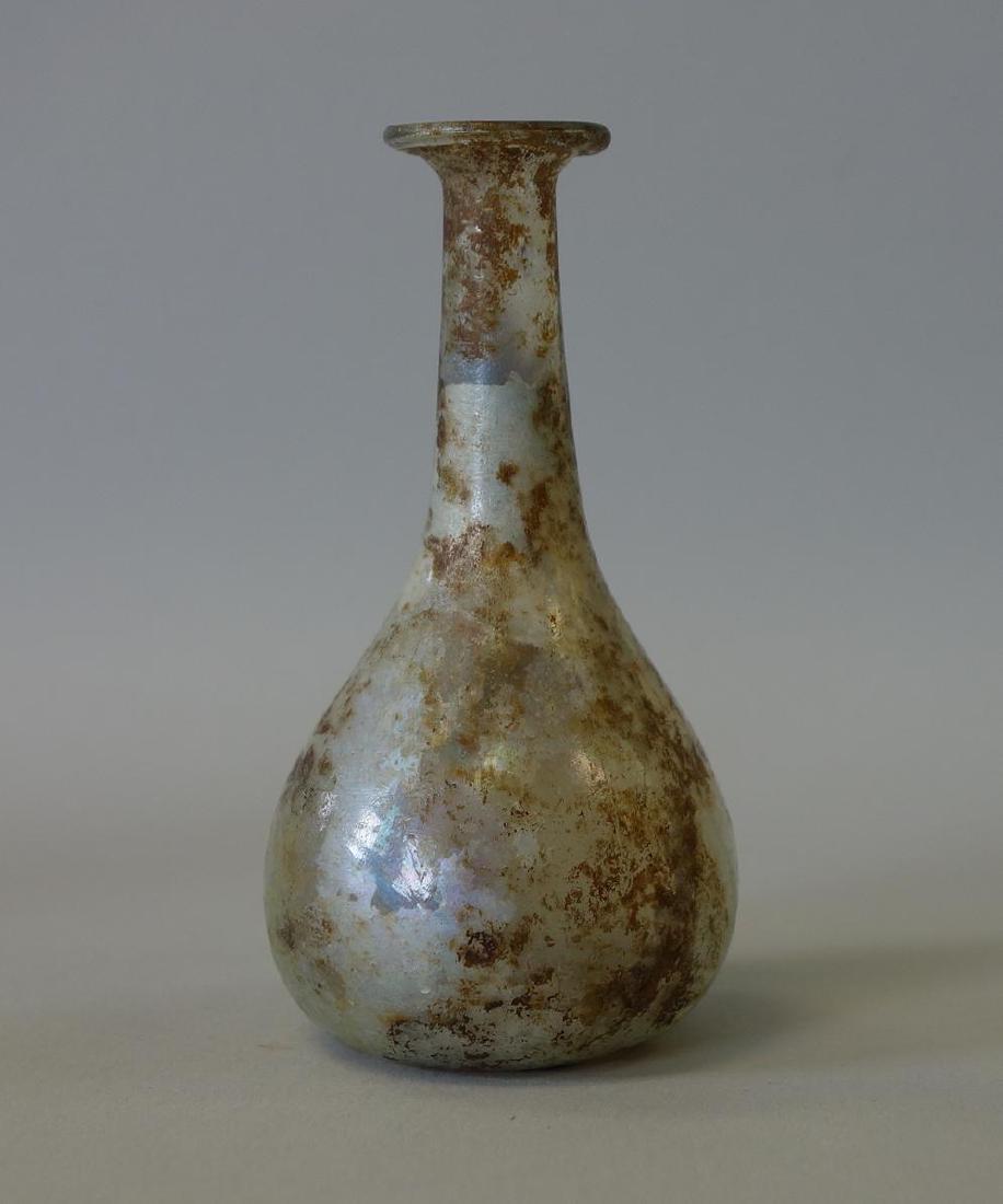 Ancient Roman Glass Vessel, Iridescence (1 of 4)
