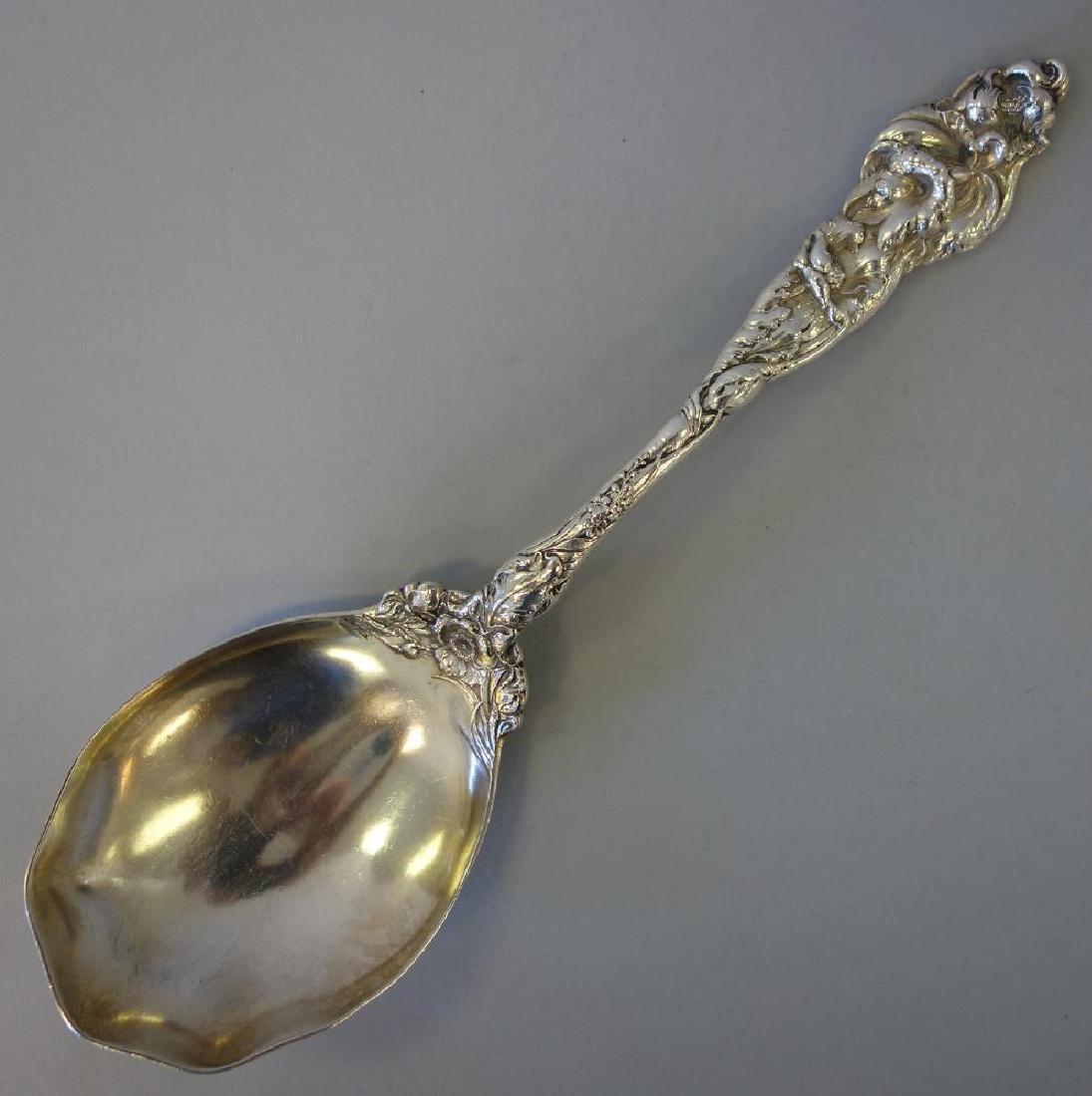 Reed & Barton Sterling Server, Les Six Fleurs (1 of 3)