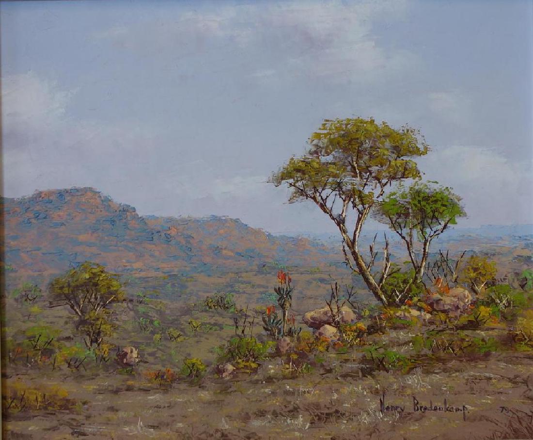 Henry Bredenkamp (South Africa, b-1935) Landscape (1 of 3)
